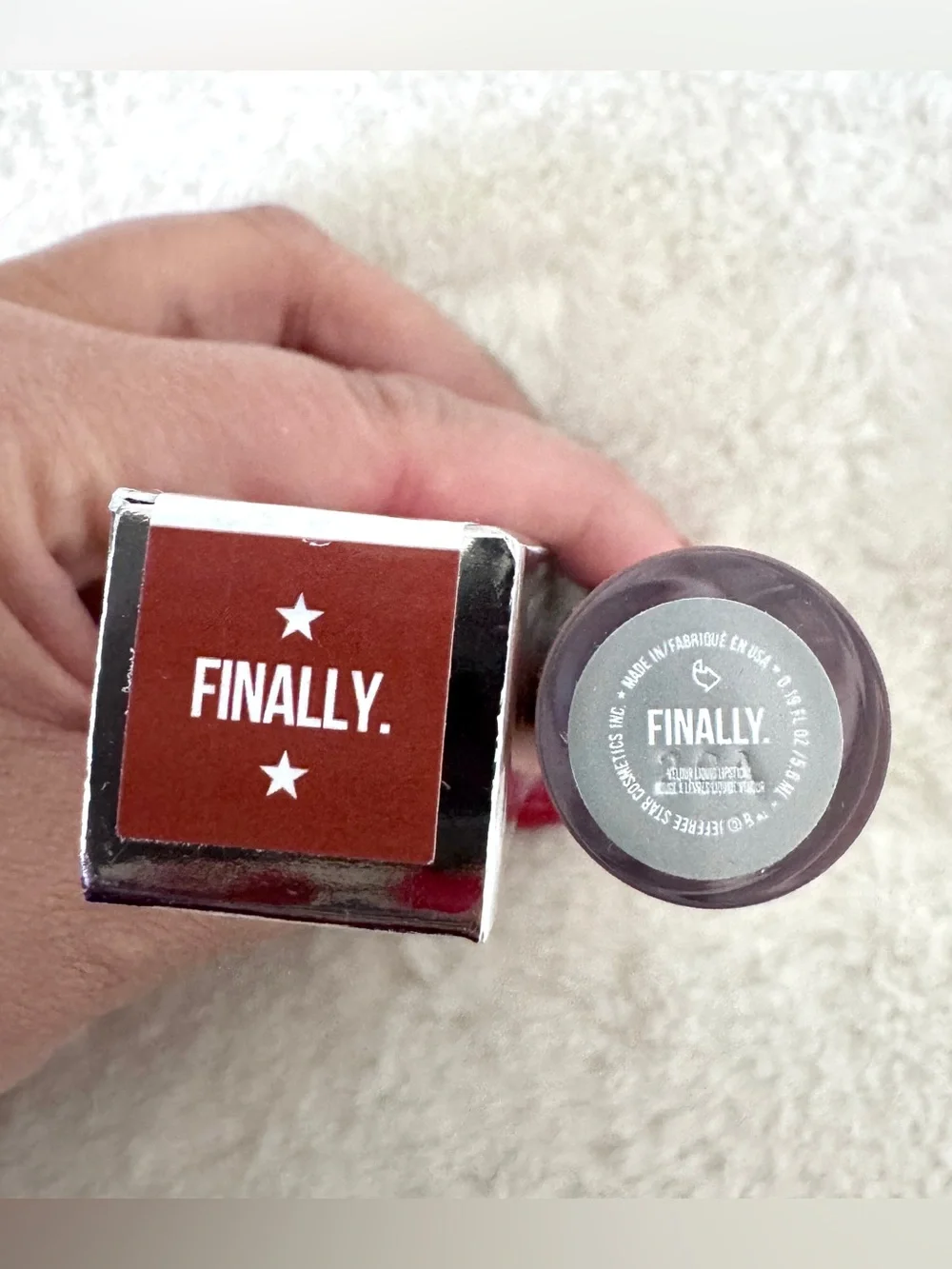 Jeffree Star Finally Velour Liquid Lipstick - NIB